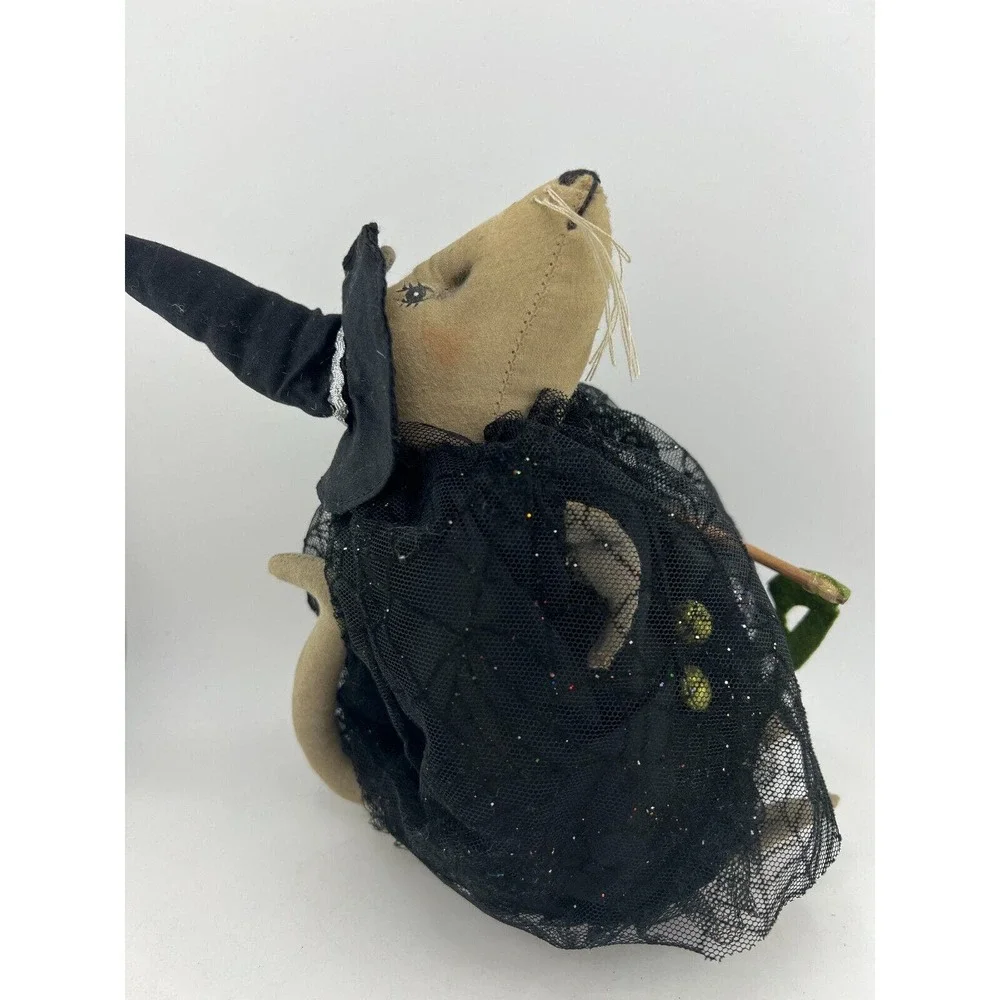 Halloween Primitive‎ Vintage Stuffed Pumpkin Mousse Sand Filled Base